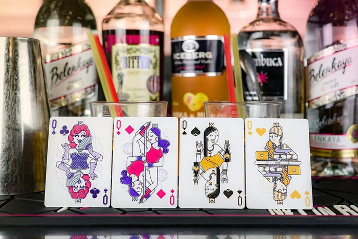 Nightclub UV Playing Cards by Riffle Shuffle Playing Card Company