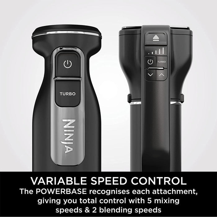 Ninja Foodi 3-in-1 Hand Blender, Mixer & Chopper | CI100UK Ninja Blender Euronics Ireland