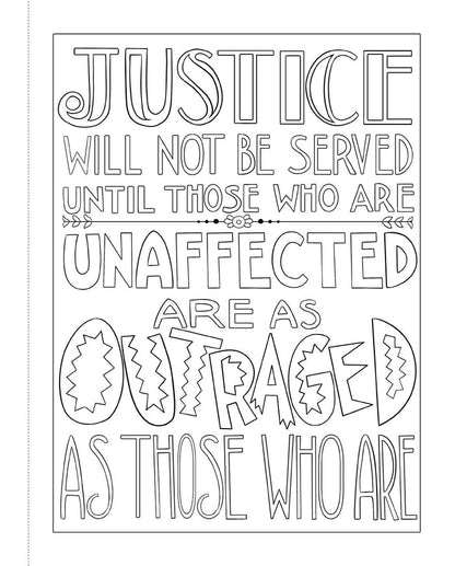 No Kings: A Revolutionary Coloring Book