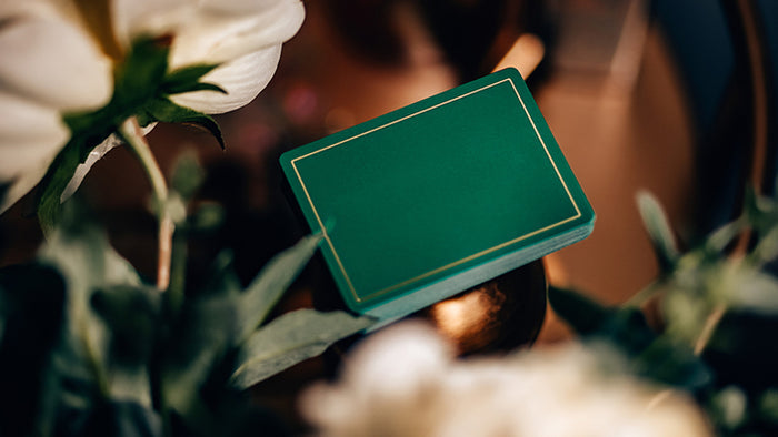 NOC Out: Green and Gold Playing Cards by HOPC