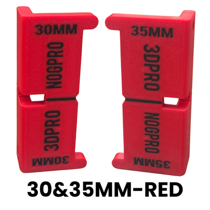 30/35mm Set (1 of each) / Red🔴