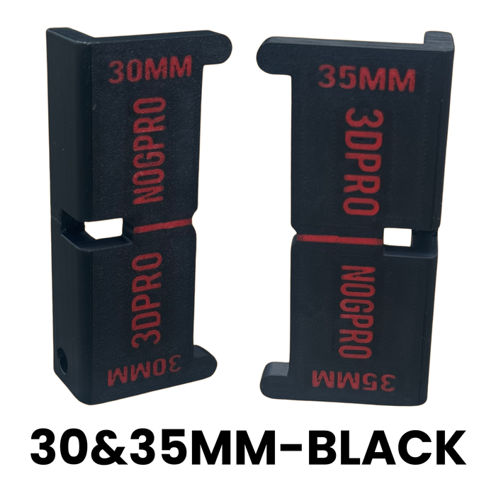 30/35mm Set (1 of each) / Black⚫️
