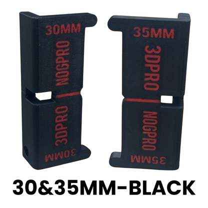 30/35mm Set (1 of each) / Black⚫️