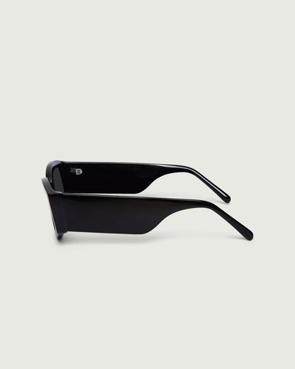 Ink::Nori Sunglasses cateye black recycled polyester side