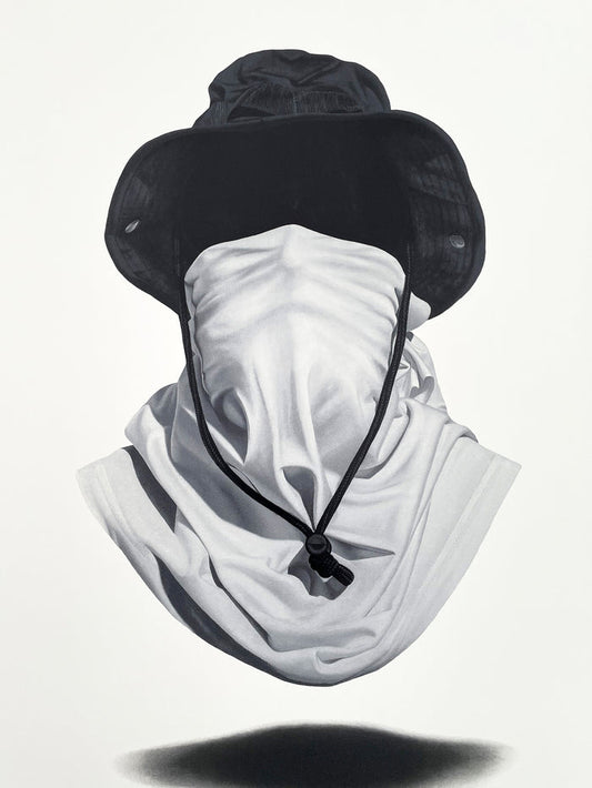NUNO VIEGAS "SHIRT MASK X SAFARI HAT" WHITE ED OF 88