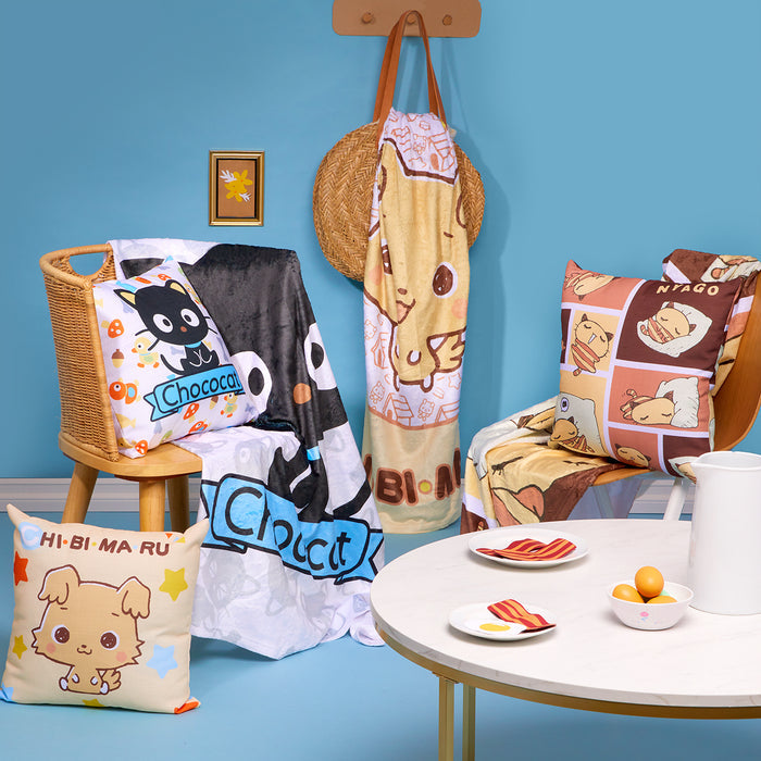 Nyago Lazy Day Throw Blanket Home Goods Printful