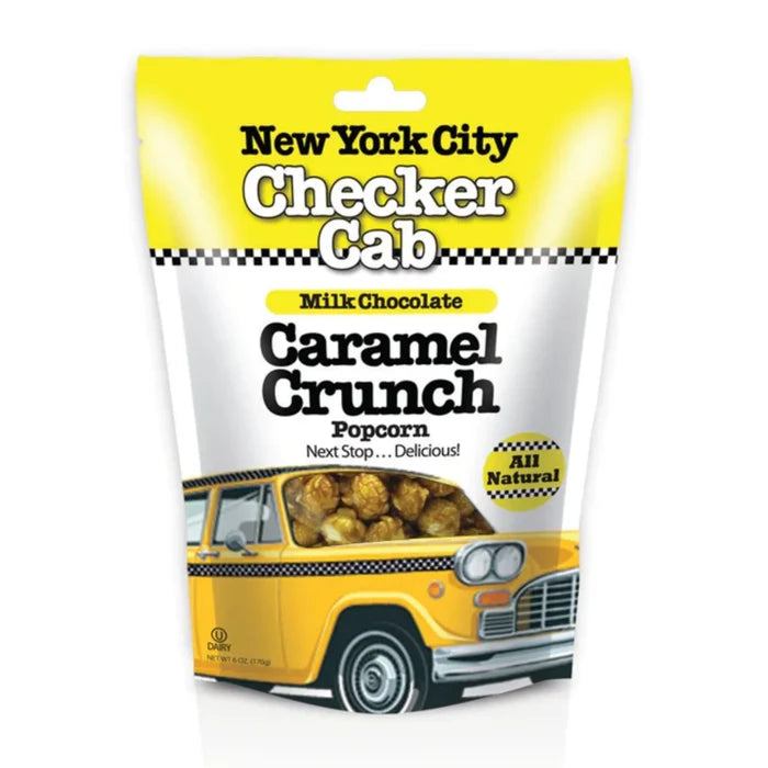 Sugar Plum Chocolates New York City Checker Cab Caramel Crunch Popcorn