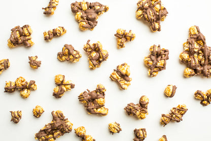 Handcrafted Checker Cab Milk Chocolate Caramel Crunch Popcorn