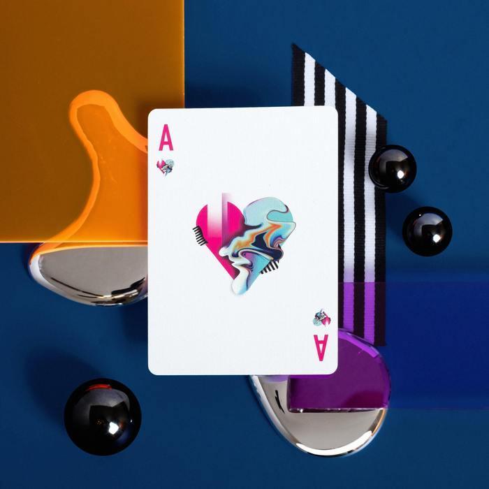 Oblique Gilded (Oblique Seal) Playing Cards by US Playing Card Co.