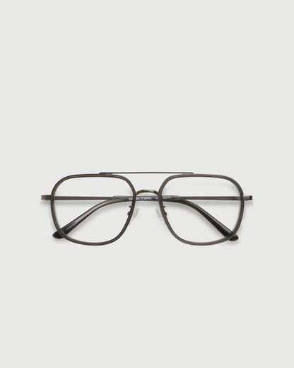 Locket::Octavio Eyeglasses pilot black metal top