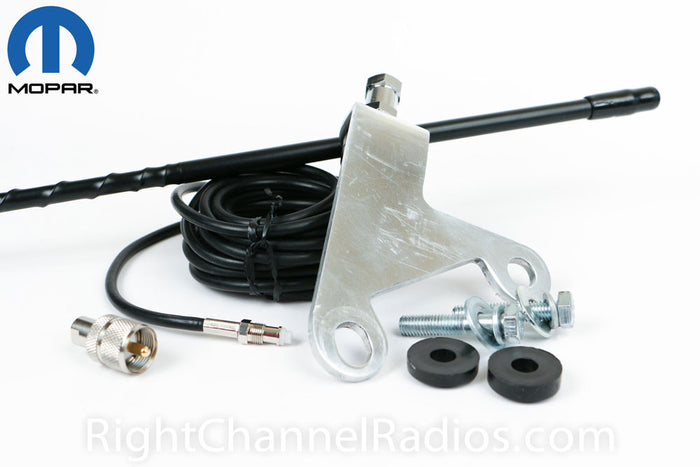 Official Mopar JK Jeep CB Radio Kit - Antenna | Right Channel Radios