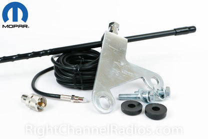 Official Mopar JK Jeep CB Radio Kit - Antenna | Right Channel Radios