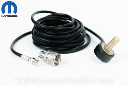Official Mopar JK Jeep CB Radio Kit - Antenna Mount | Right Channel Radios