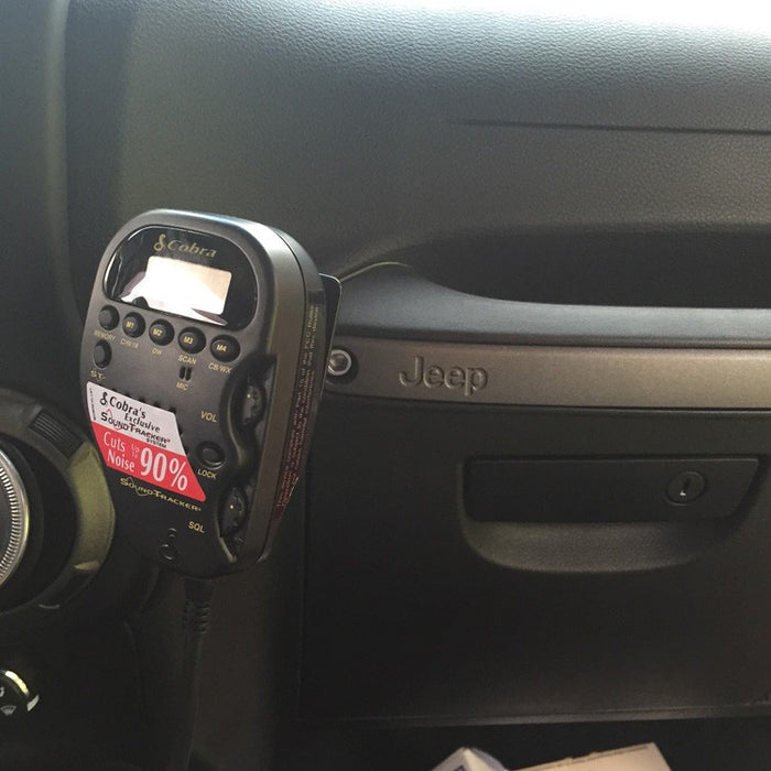 Official Mopar JK Jeep CB Radio Kit - Microphone Mount | Right Channel Radios