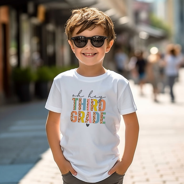 "OH HEY" KIDS BACK TO SCHOOL-THEMED T-SHIRTS