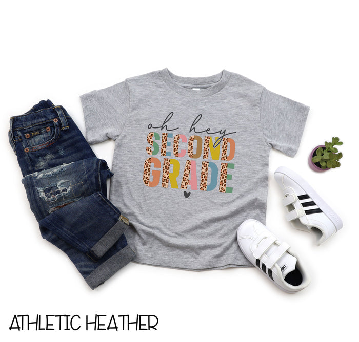 "OH HEY" KIDS BACK TO SCHOOL-THEMED T-SHIRTS