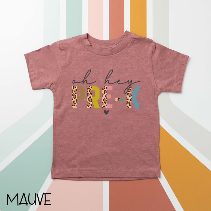"OH HEY" KIDS BACK TO SCHOOL-THEMED T-SHIRTS