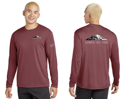Olympia Tree Team Long Sleeve Performance Tee