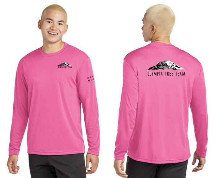Olympia Tree Team Long Sleeve Performance Tee