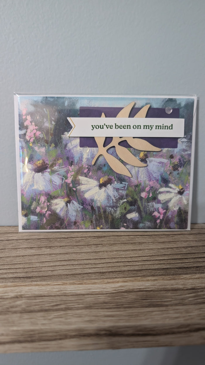 On My Mind Greeting Card