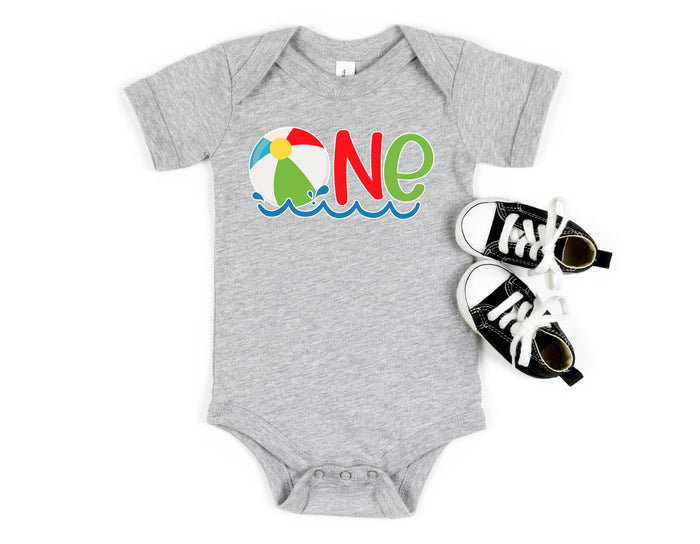 6-12M Bodysuit / Gray