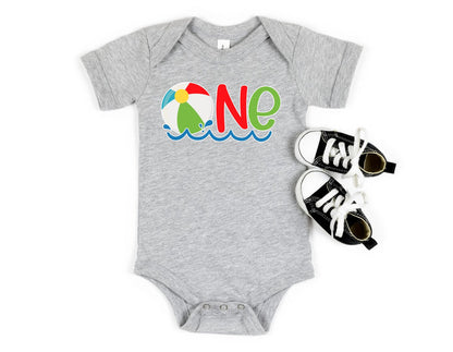 6-12M Bodysuit / Gray