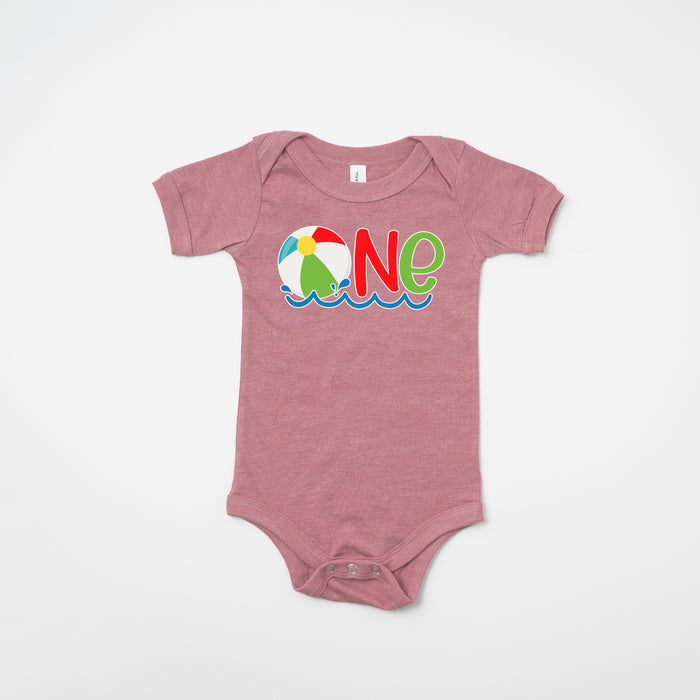6-12M Bodysuit / Mauve