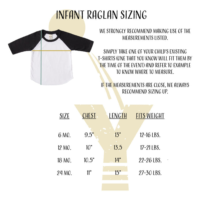 One Beach Ball Personalized Raglan