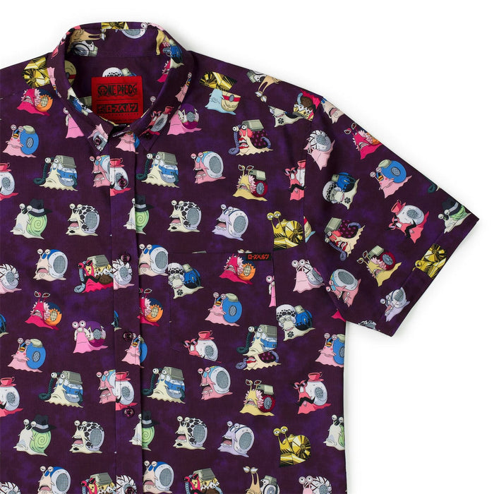 RSVLTS XS One Piece Short Sleeve Shirt One Piece "Puru-Puru-Puru" – KUNUFLEX Short Sleeve Shirt