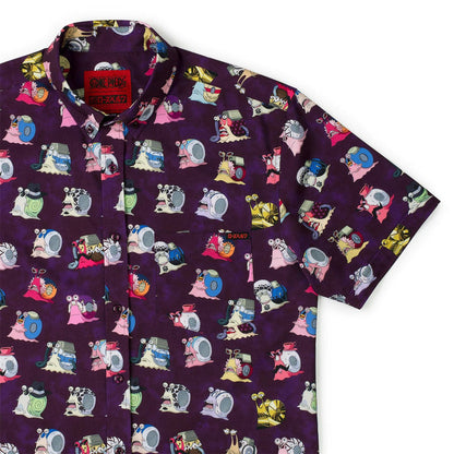 RSVLTS XS One Piece Short Sleeve Shirt One Piece "Puru-Puru-Puru" – KUNUFLEX Short Sleeve Shirt