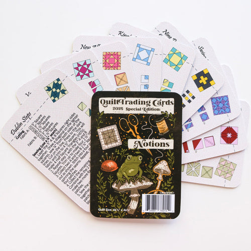 ONE SET - Notions Special Edition Quilt Trading Cards
