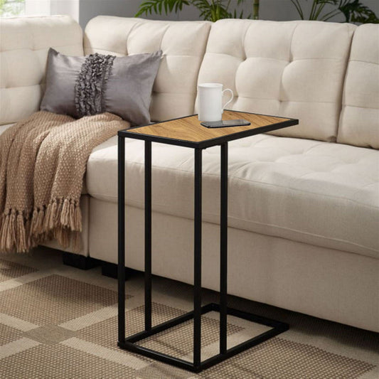 Openstyle Side Table English Oak with Black Frame by Urban Style -Home Living Store - -