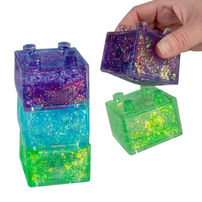 ORB 2.5 Inch Sugar Swaps™ Building Blocks Squishy Sensory Toy - Assorted
