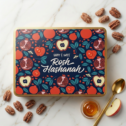 Rosh Hashanah Honey Bourbon Pecans