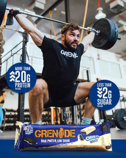 OREO White Protein Bar - BBE October