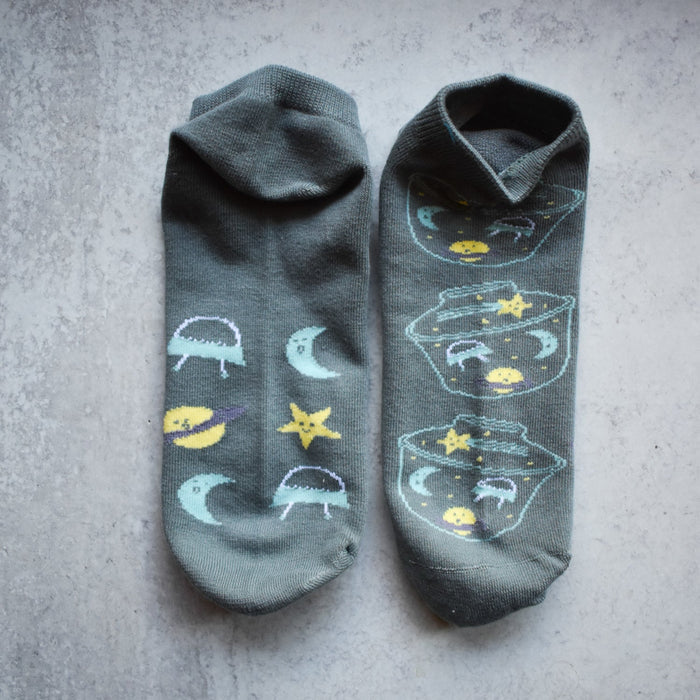 Outer Space Gaiwan Ankle Socks