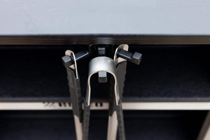 This is an image of the Outrig Tri-hook with Grilling Tools