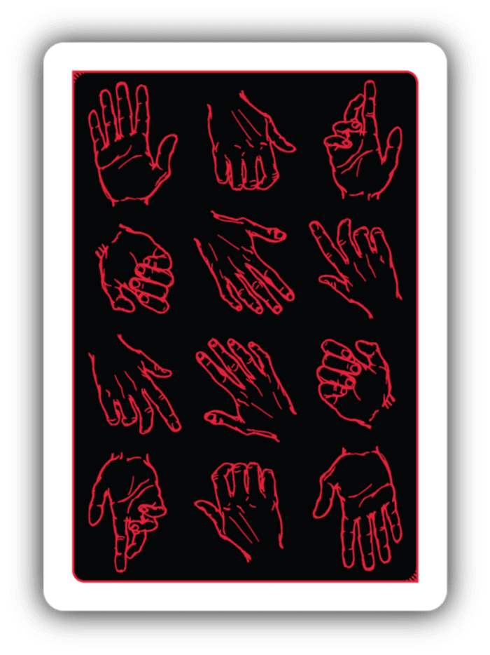 Palm by Dealersgrip Playing Cards by Dealersgrip
