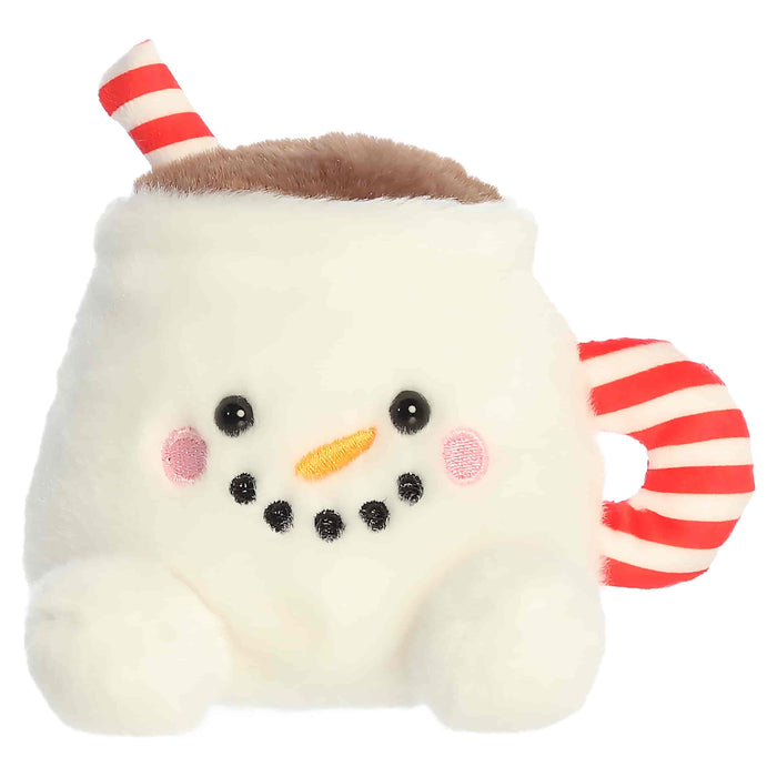 Palm Pals 5 Inch Briggs the Snowman Cocoa Holiday Plush Toy