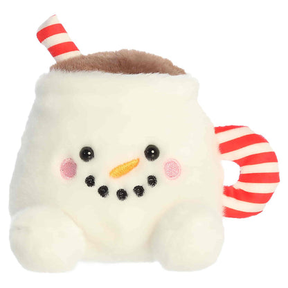 Palm Pals 5 Inch Briggs the Snowman Cocoa Holiday Plush Toy