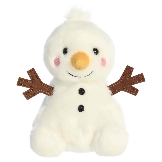 Palm Pals 5 Inch Twig the Snowman Holiday Plush Toy
