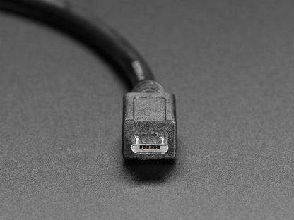Panel Mount Cable USB C to Micro B Male - 30cm by The Pi Hut - The Pi Hut
