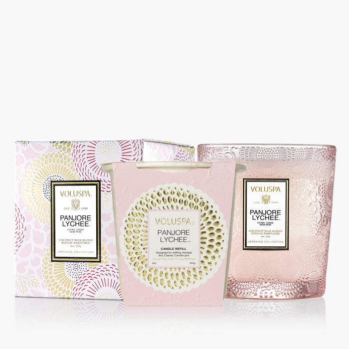 Panjore Lychee - Classic Candle & Refill