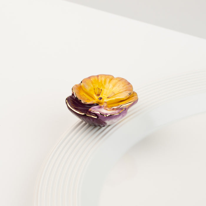 Pansy Pop - Nora Fleming Mini (Pansy Flower)