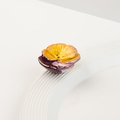 Pansy Pop - Nora Fleming Mini (Pansy Flower)