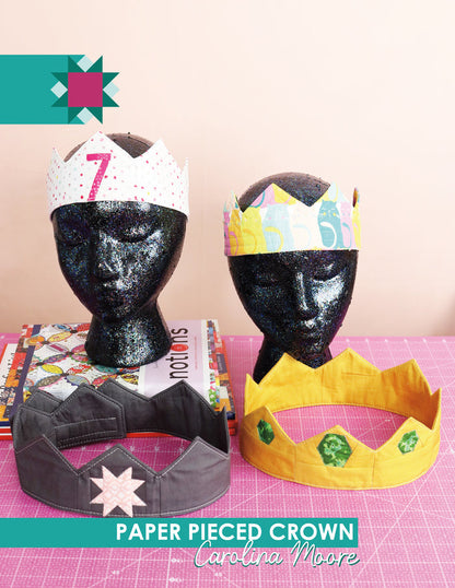 Paper Pieced Crown - Digital Download Pattern