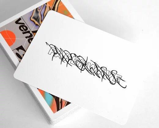 Paperwave Venomous Edition* Playing Cards by US Playing Card Co.