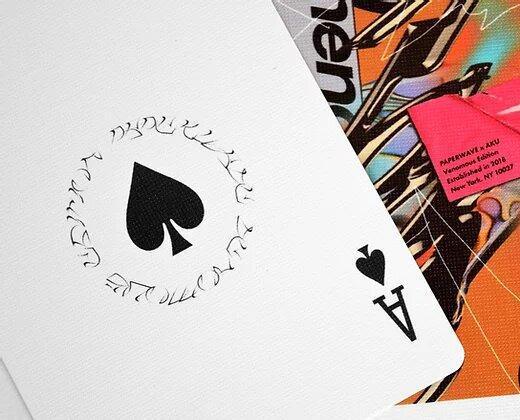 Paperwave Venomous Edition* Playing Cards by US Playing Card Co.