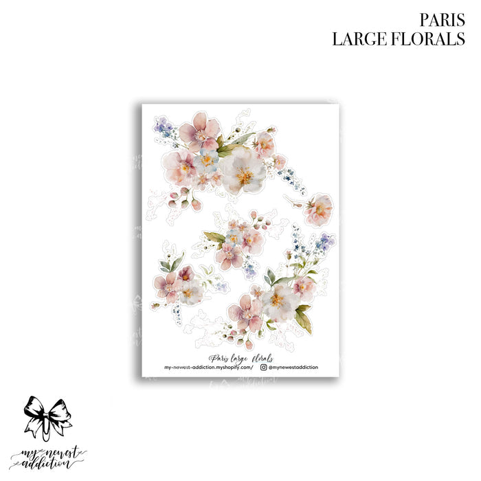 Large Florals - Premium Matte // NOT FOILED