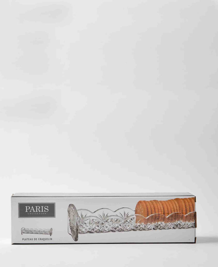 Paris Cracker Tray - Clear